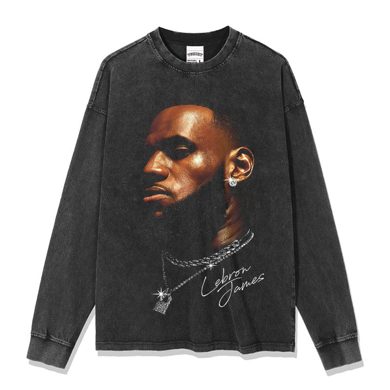 LEBRON JAMES LONG SLEEVE · HALL OF FAME