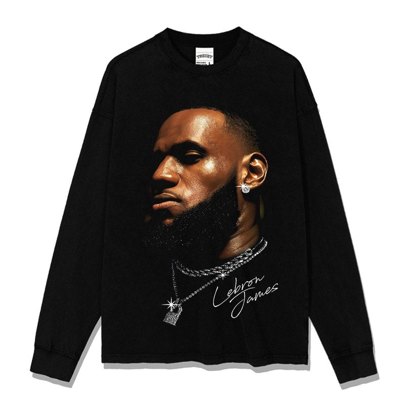 LEBRON JAMES LONG SLEEVE · HALL OF FAME