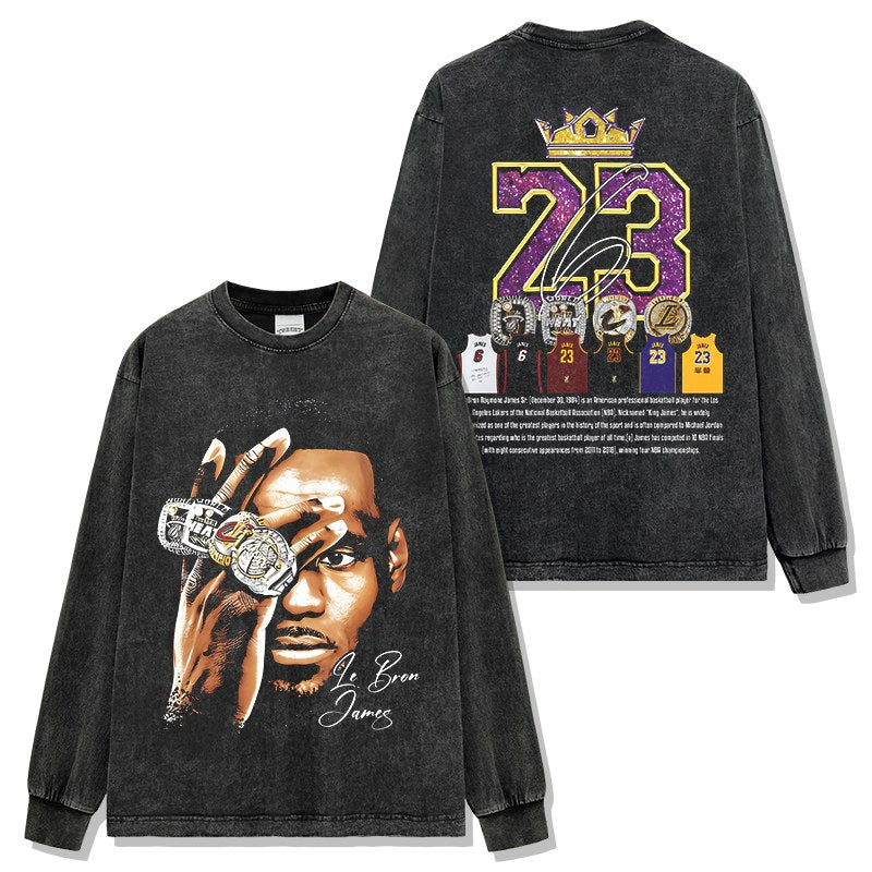 LEBRON JAMES LONG SLEEVE · CROSSOVER