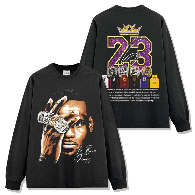 LEBRON JAMES LONG SLEEVE · CROSSOVER