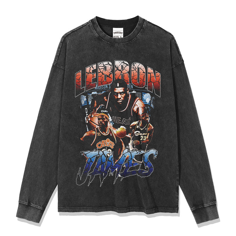LEBRON JAMES LONG SLEEVE · NET CUTTER