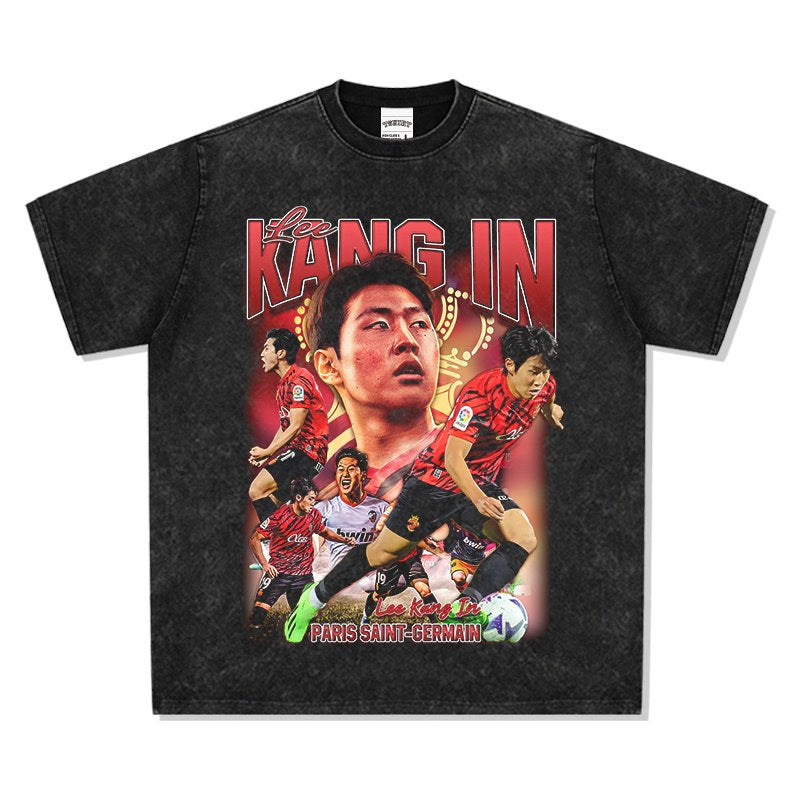 LEE KANG-IN VINTAGE TEE · GOLDEN BOOT