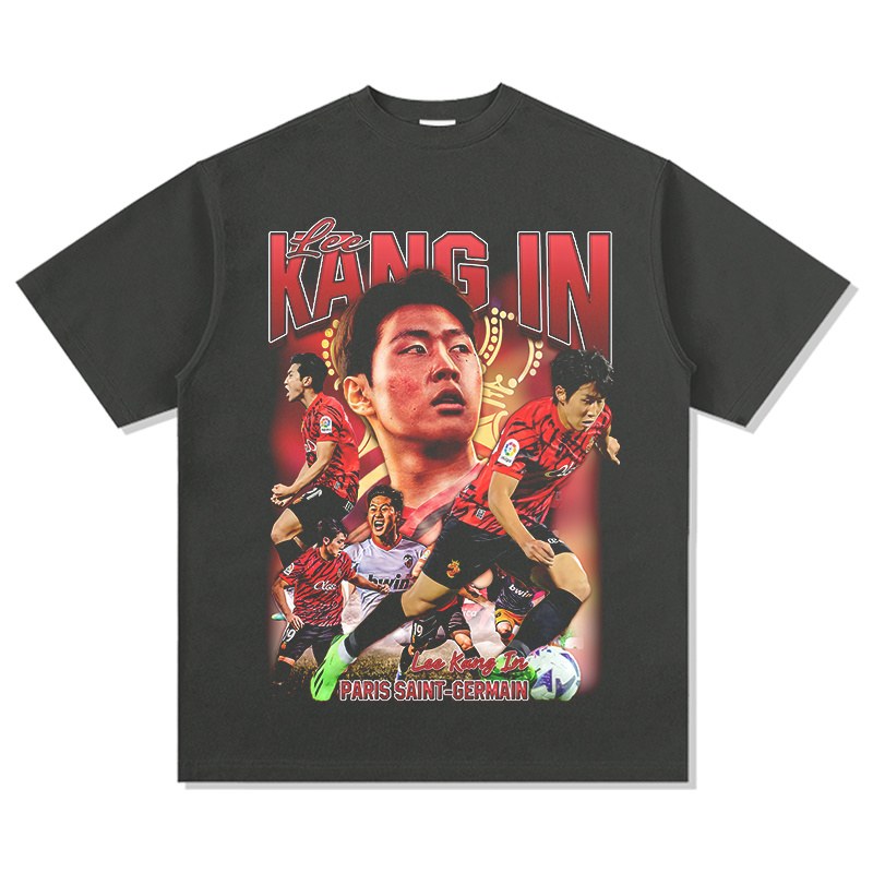 LEE KANG-IN VINTAGE TEE · GOLDEN BOOT