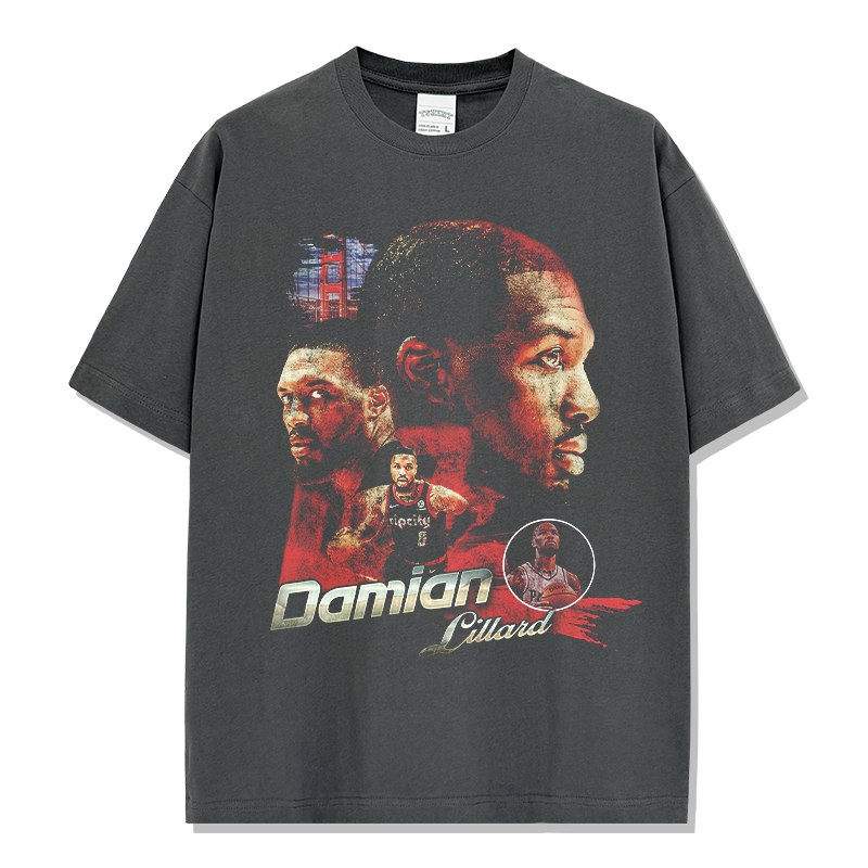 DAMIAN LILLARD VINTAGE TEE · MVP