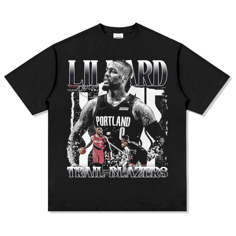 DAMIAN LILLARD VINTAGE TEE · LEGEND