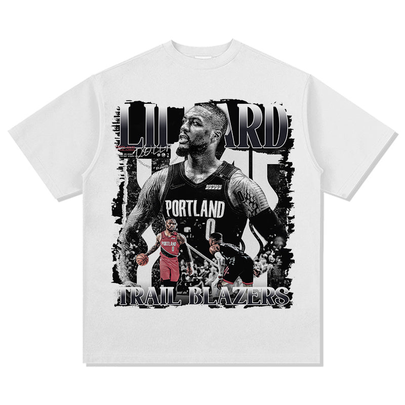 DAMIAN LILLARD VINTAGE TEE · LEGEND