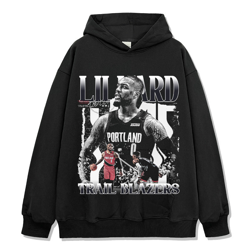 DAMIAN LILLARD VINTAGE HOODIE · LEGEND