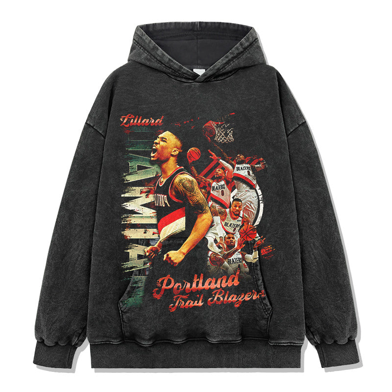 DAMIAN LILLARD VINTAGE HOODIE · ICON