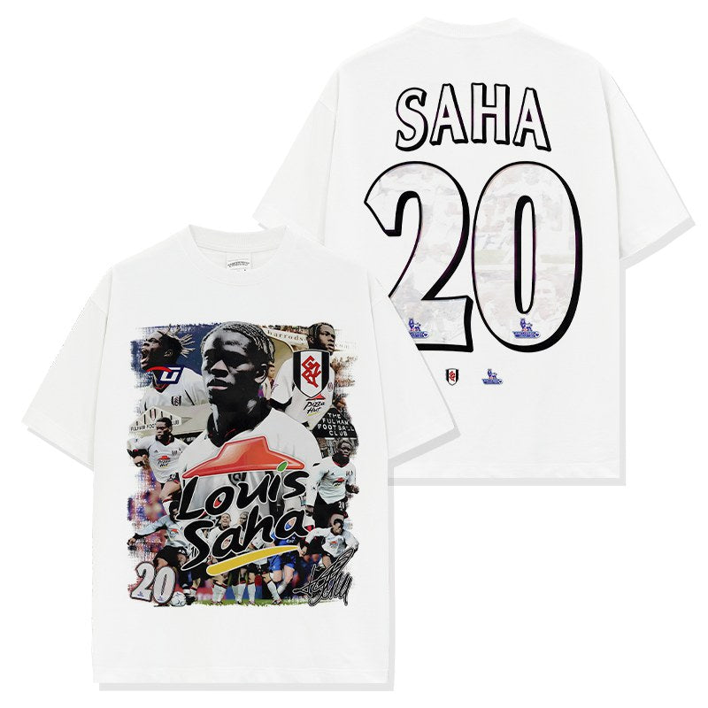 LOUIS SAHA VINTAGE TEE · GOLDEN BOOT