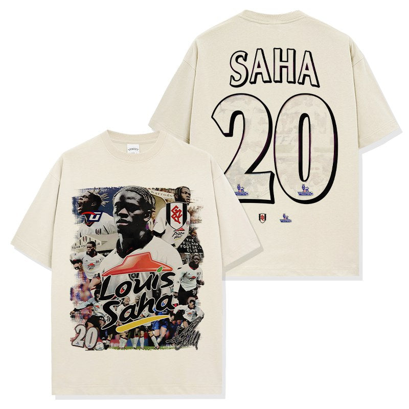 LOUIS SAHA VINTAGE TEE · GOLDEN BOOT