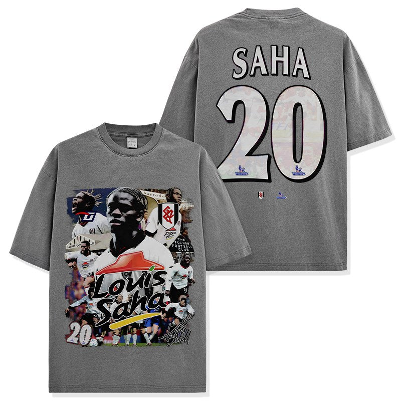 LOUIS SAHA VINTAGE TEE · GOLDEN BOOT