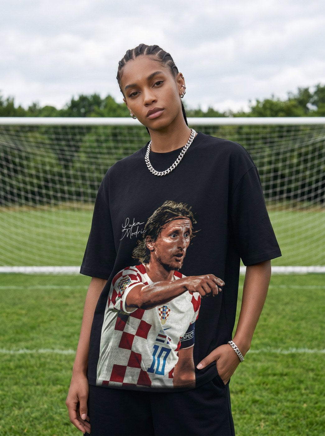 LUKA MODRIĆ VINTAGE TEE · NIGHT GAME