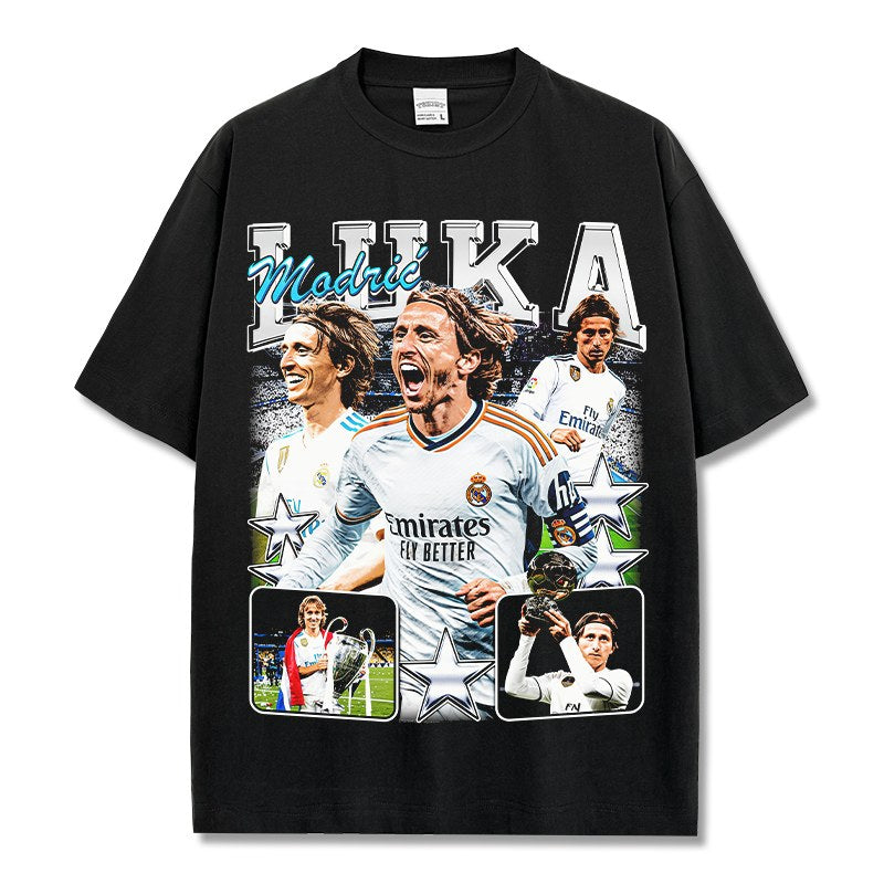 LUKA MODRIĆ VINTAGE TEE · GOLDEN BOOT