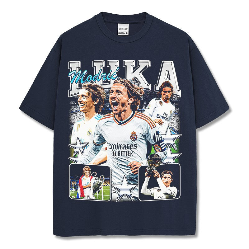 LUKA MODRIĆ VINTAGE TEE · GOLDEN BOOT