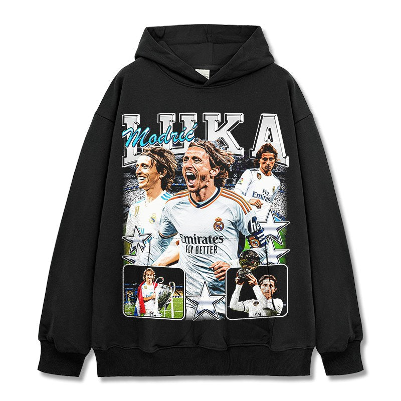 LUKA MODRIĆ VINTAGE HOODIE · GOLDEN BOOT