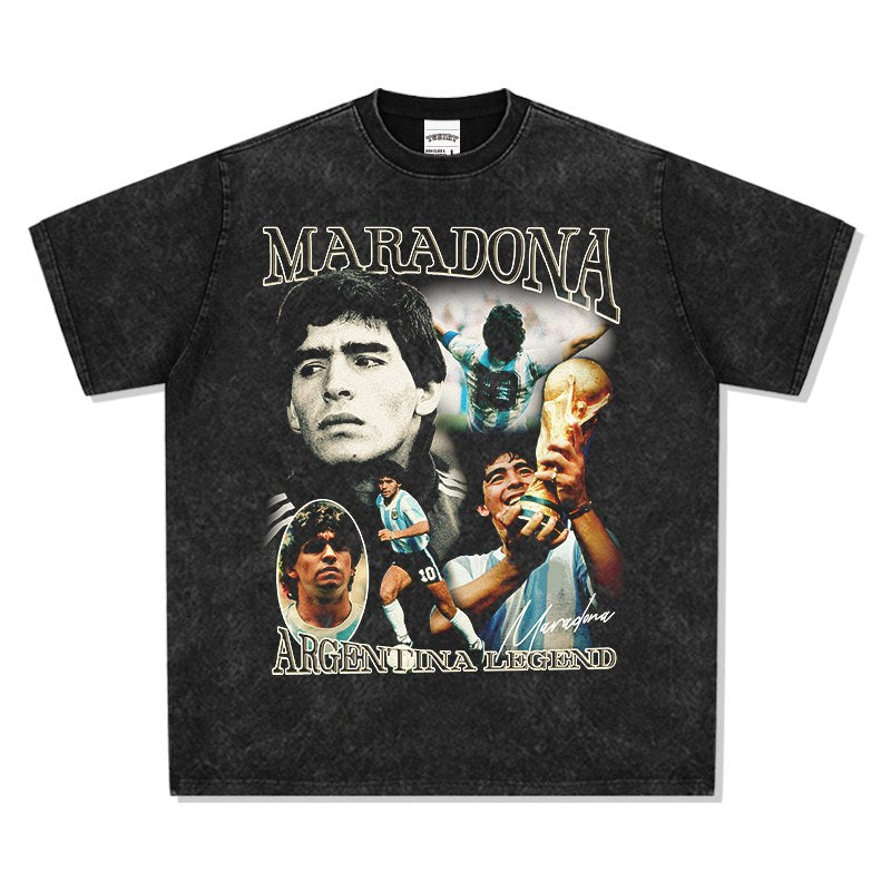 MARADONA VINTAGE TEE · LAST MINUTE