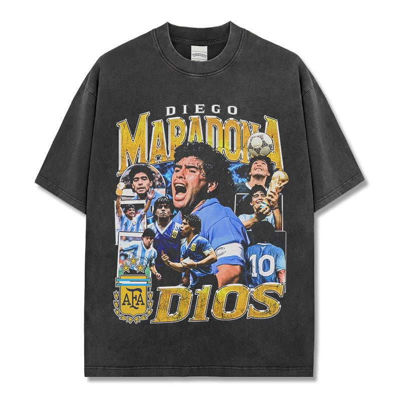 MARADONA VINTAGE TEE · NIGHT GAME