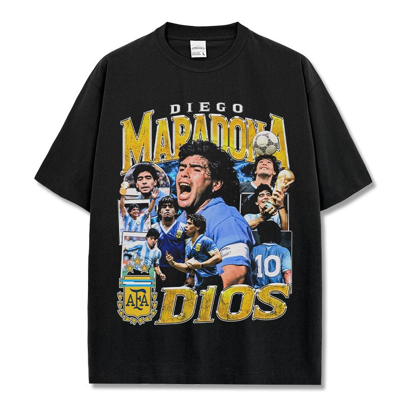 MARADONA VINTAGE TEE · NIGHT GAME
