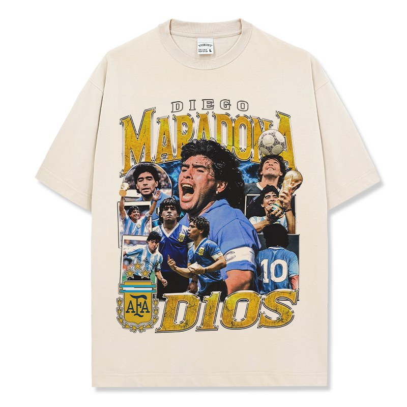 MARADONA VINTAGE TEE · NIGHT GAME