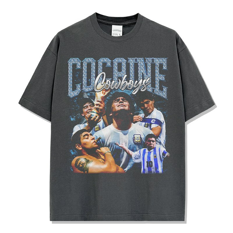 MARADONA VINTAGE TEE · HAND OF GOD