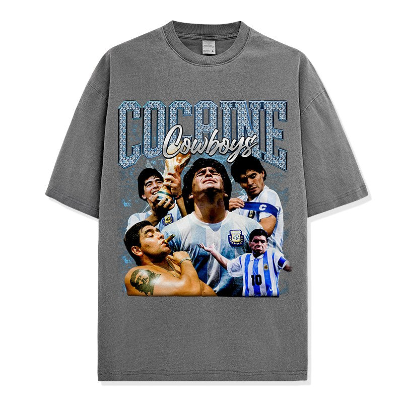 MARADONA VINTAGE TEE · HAND OF GOD