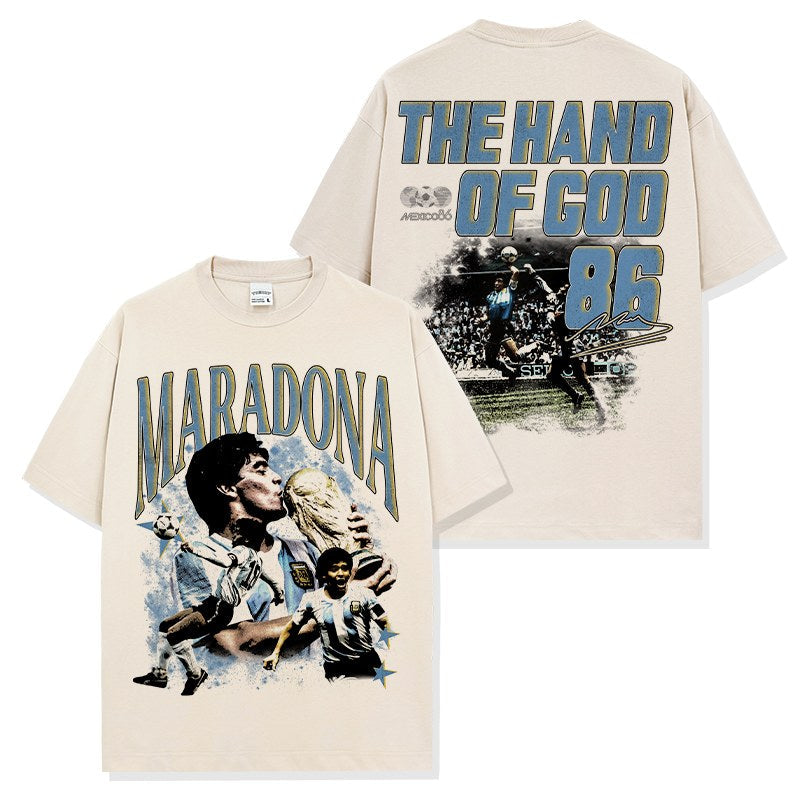 MARADONA VINTAGE TEE · EL DIEGO