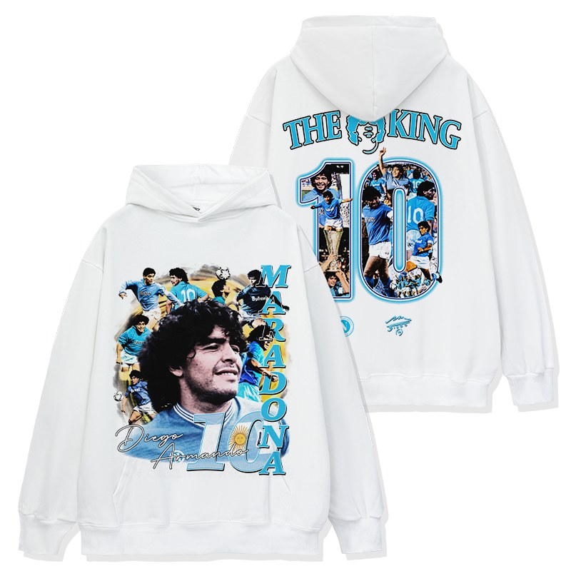 MARADONA VINTAGE HOODIE · VILLA FIORITO