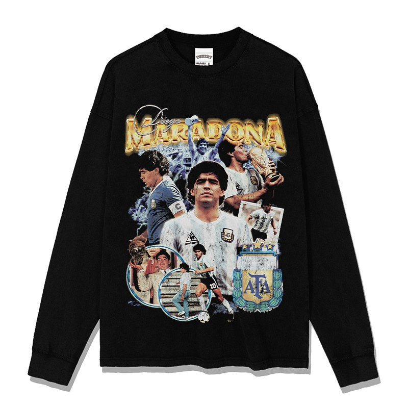 MARADONA LONG SLEEVE · GOLDEN BOOT