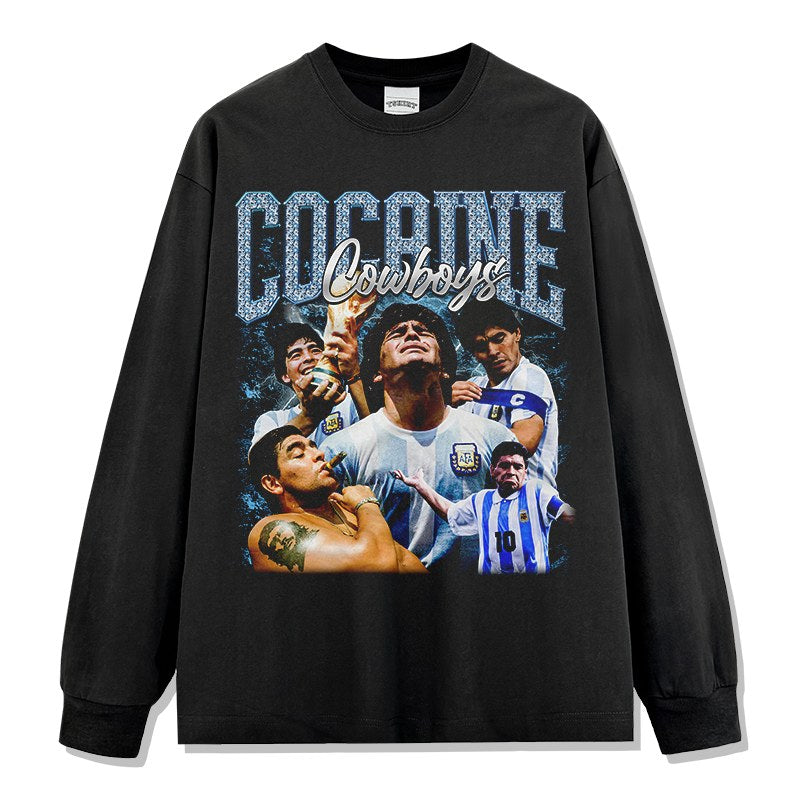 MARADONA LONG SLEEVE · HAND OF GOD