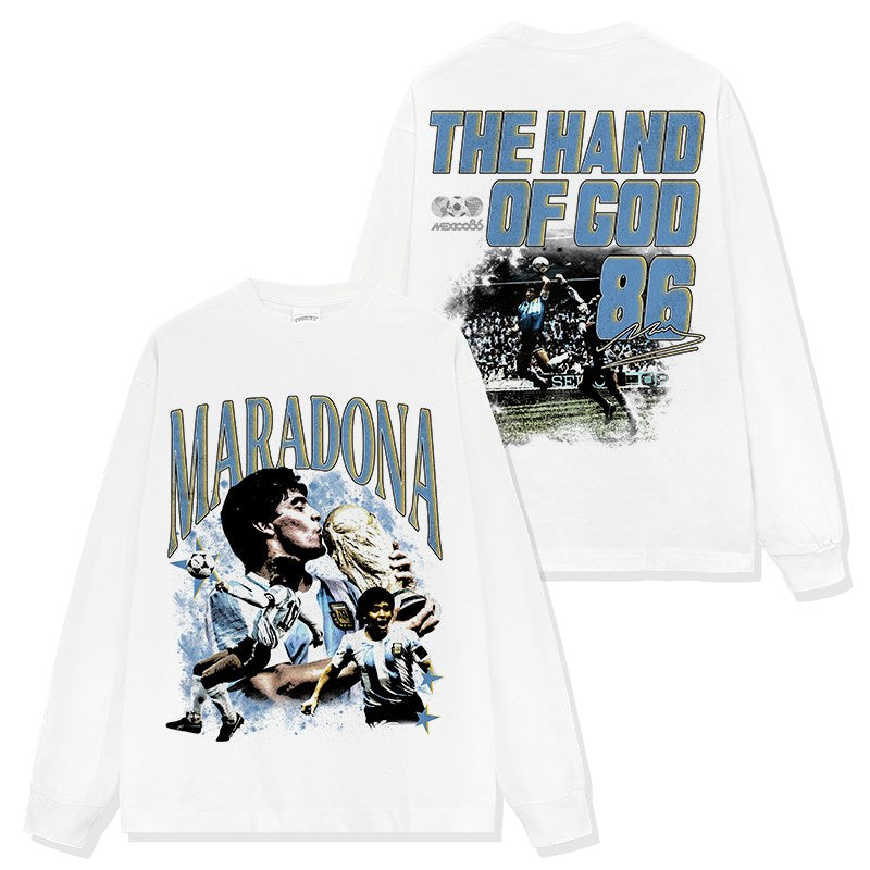 MARADONA LONG SLEEVE · EL DIEGO
