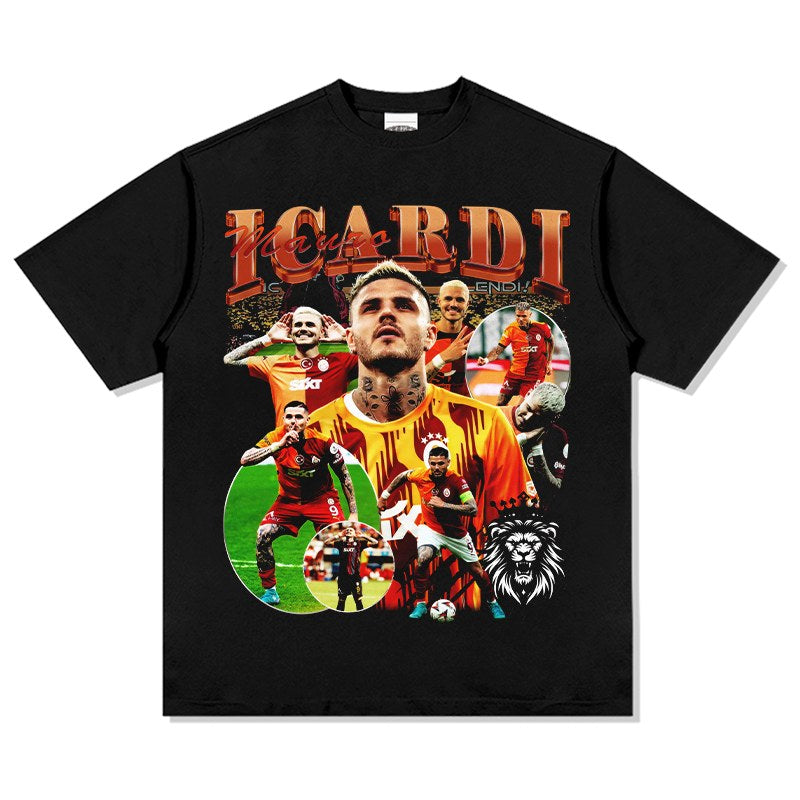 MAURO ICARDI VINTAGE TEE · GOLDEN BOOT