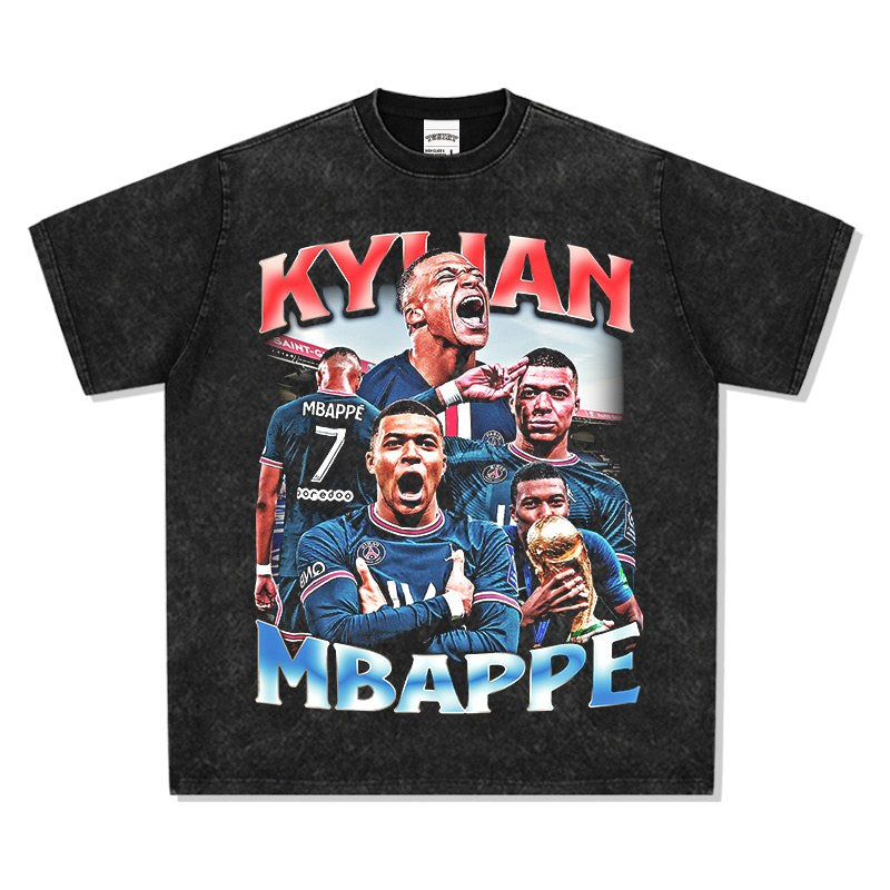 MBAPPÉ VINTAGE TEE · PENALTY SPOT