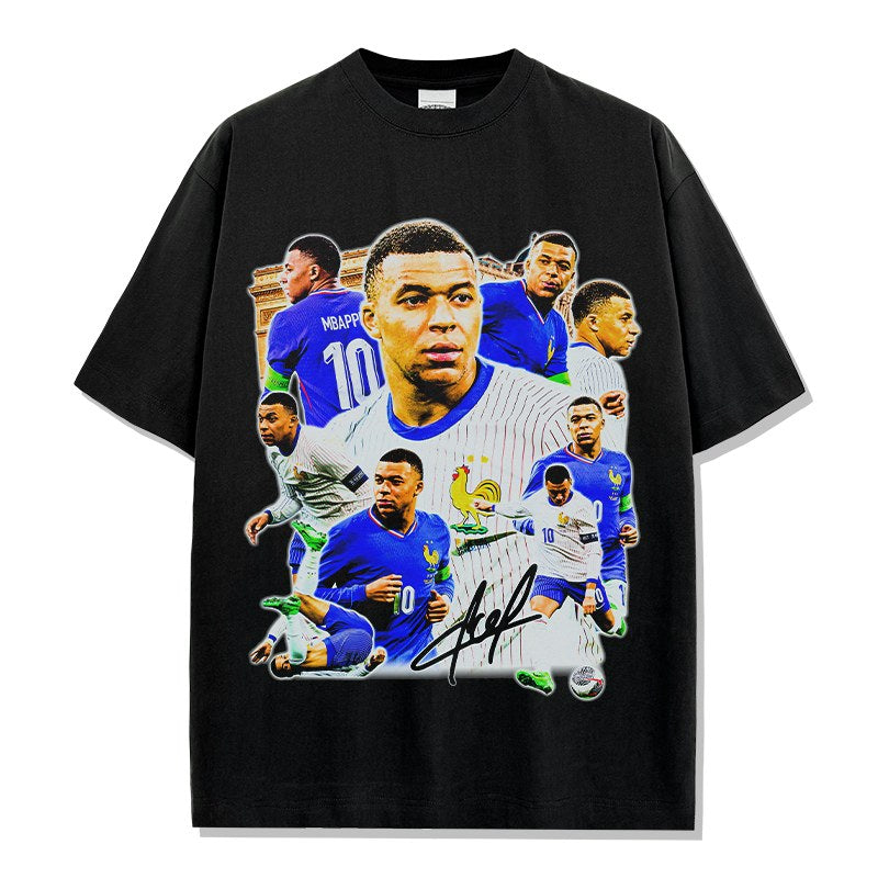 MBAPPÉ VINTAGE TEE · FLOODLIGHTS