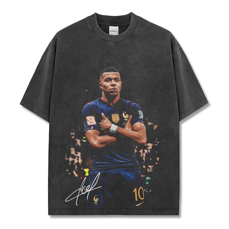 MBAPPÉ VINTAGE TEE · TIFO