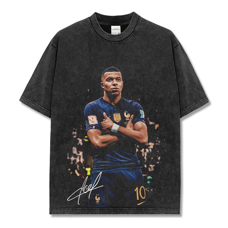 MBAPPÉ VINTAGE TEE · TIFO