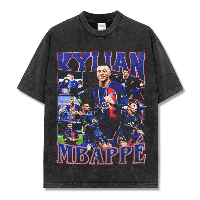 MBAPPÉ VINTAGE TEE · CURVA SUD