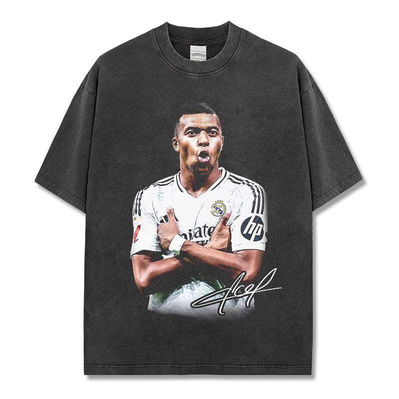 MBAPPÉ VINTAGE TEE · FINAL WHISTLE