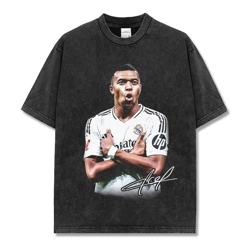 MBAPPÉ VINTAGE TEE · FINAL WHISTLE