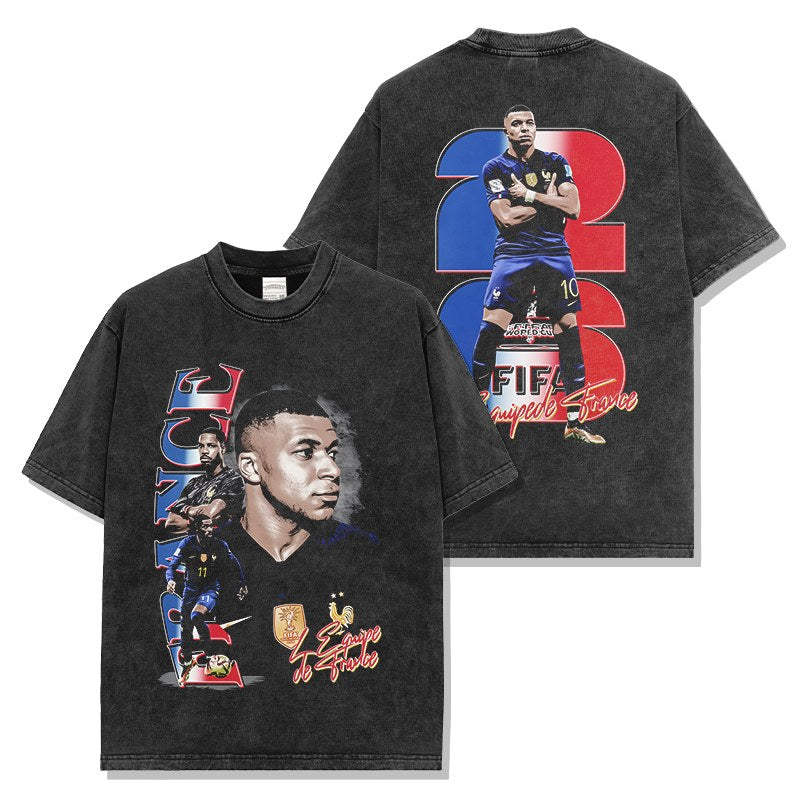MBAPPÉ VINTAGE TEE · LAST MINUTE