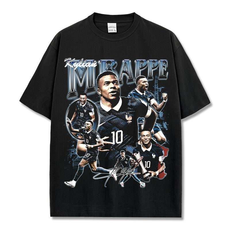 MBAPPÉ VINTAGE TEE · GOLDEN BOOT