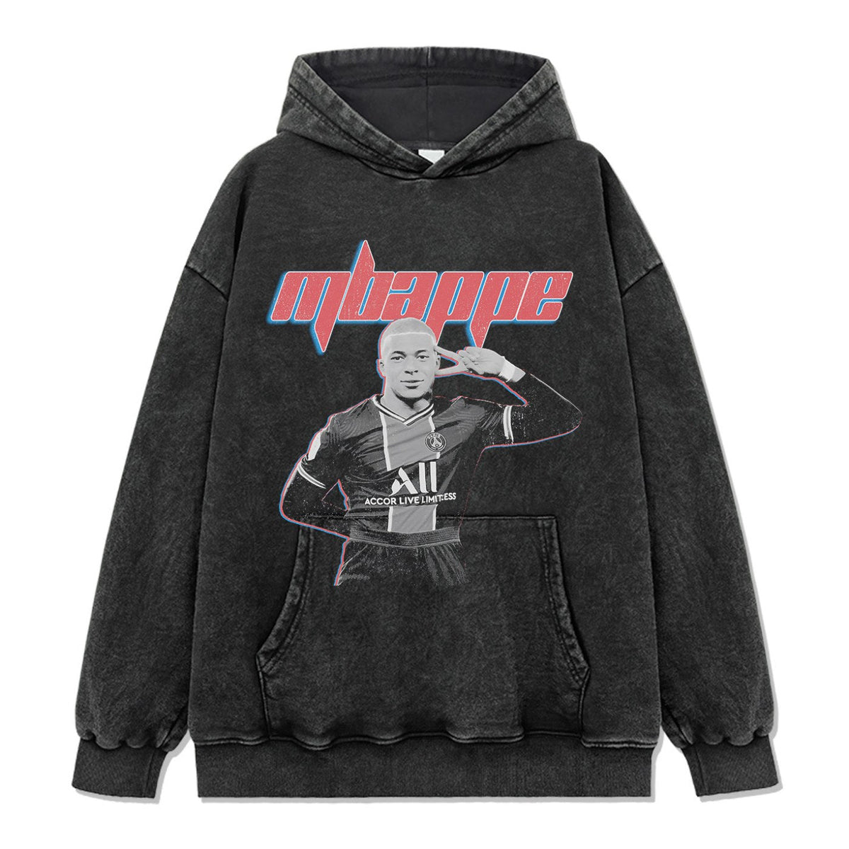 MBAPPÉ VINTAGE HOODIE · MATCHDAY