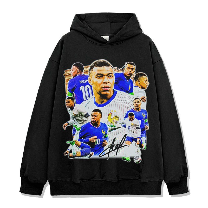 MBAPPÉ VINTAGE HOODIE · FLOODLIGHTS