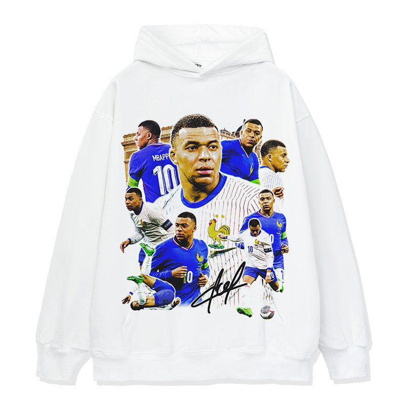 MBAPPÉ VINTAGE HOODIE · FLOODLIGHTS