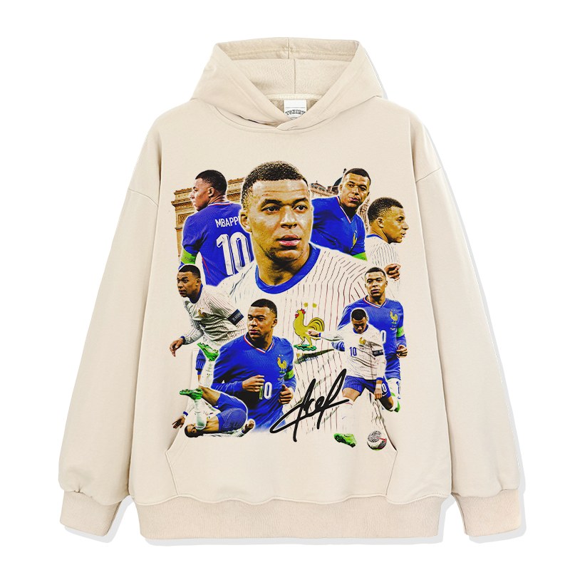 MBAPPÉ VINTAGE HOODIE · FLOODLIGHTS
