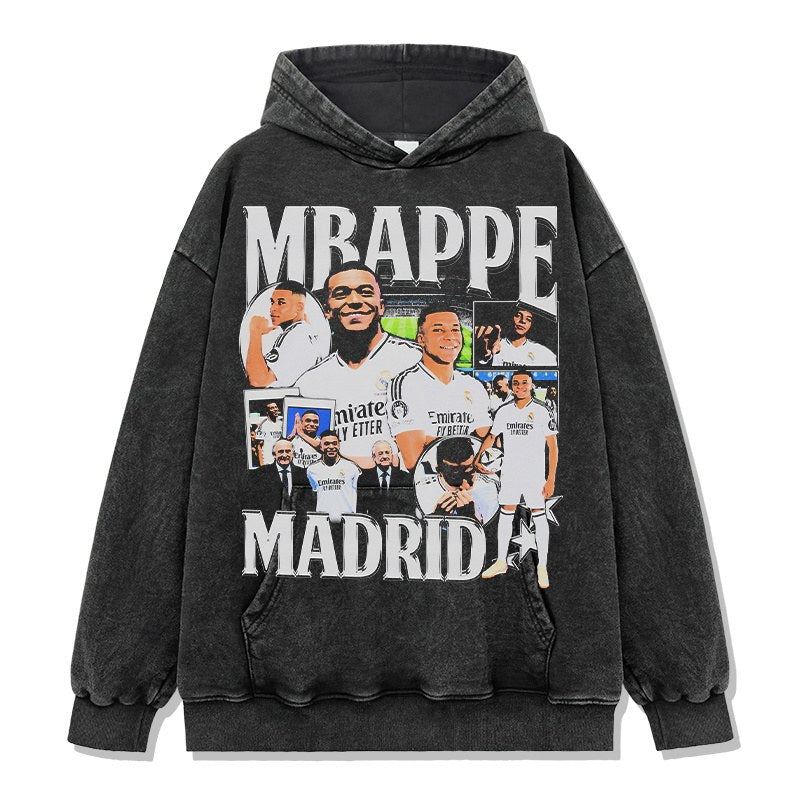 MBAPPÉ VINTAGE HOODIE · TERRACE