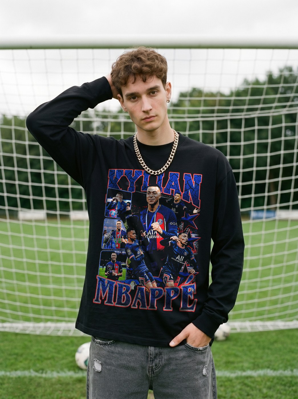MBAPPÉ VINTAGE HOODIE · CURVA SUD