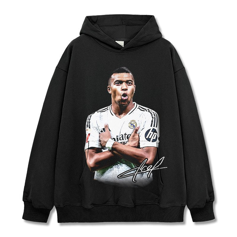 MBAPPÉ VINTAGE HOODIE · FINAL WHISTLE