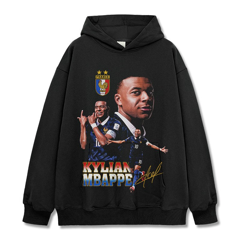 MBAPPÉ VINTAGE HOODIE · THE ROCKET