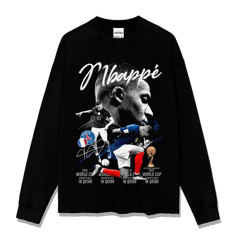 MBAPPÉ LONG SLEEVE · TOP BIN