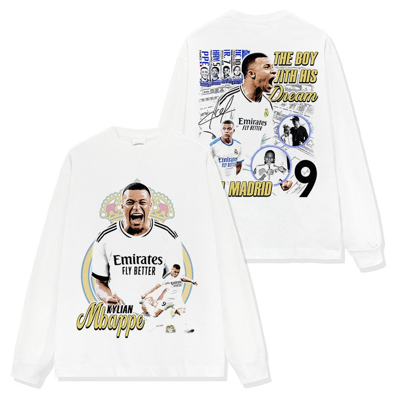 MBAPPÉ LONG SLEEVE · KICK OFF